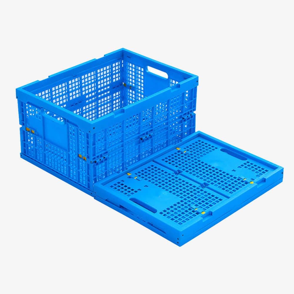 foldable plastic crates