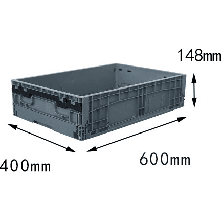 collapsible plastic storage containers