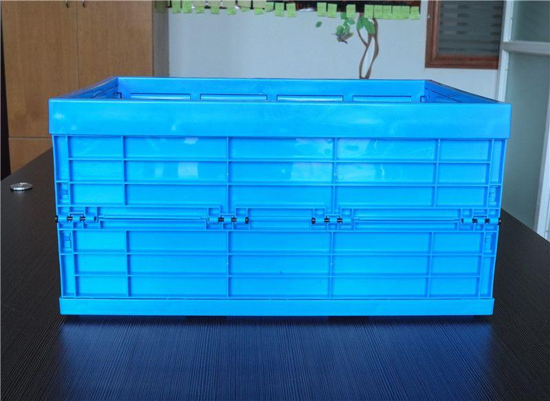 collapsible plastic container with lid