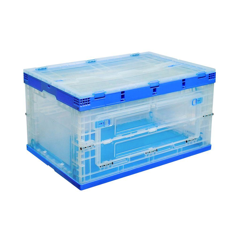 collapsible plastic storage boxes