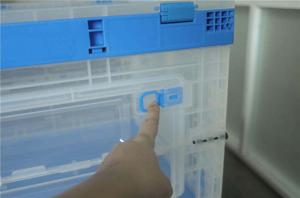 collapsible plastic storage boxes