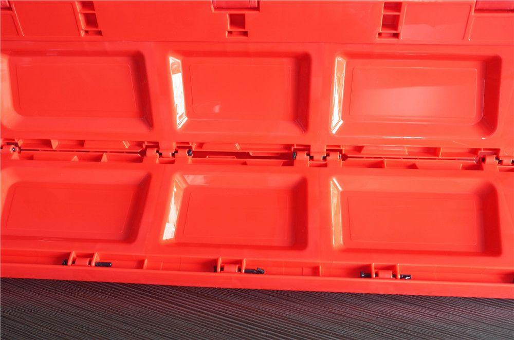 color customized foldable plastic container