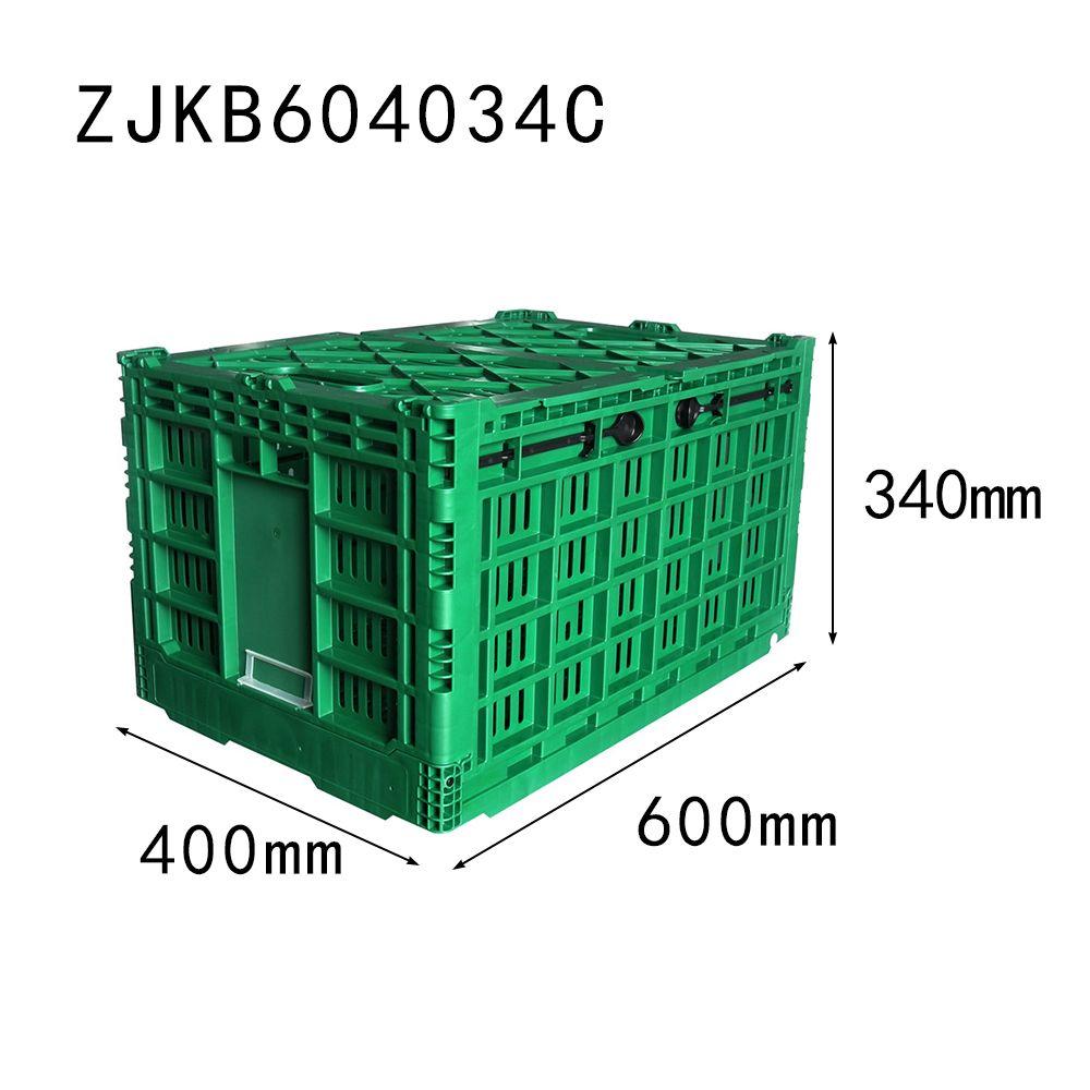 color customized foldable plastic container