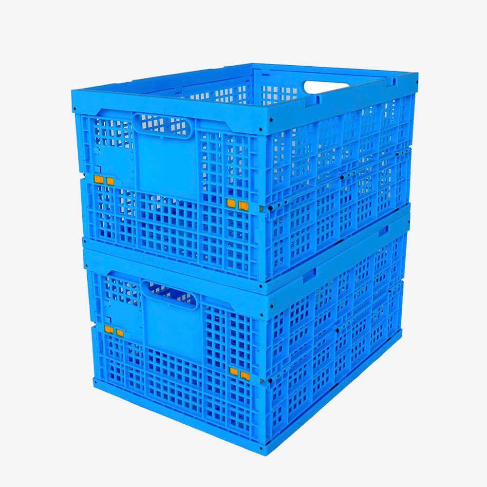 foldable plastic crates