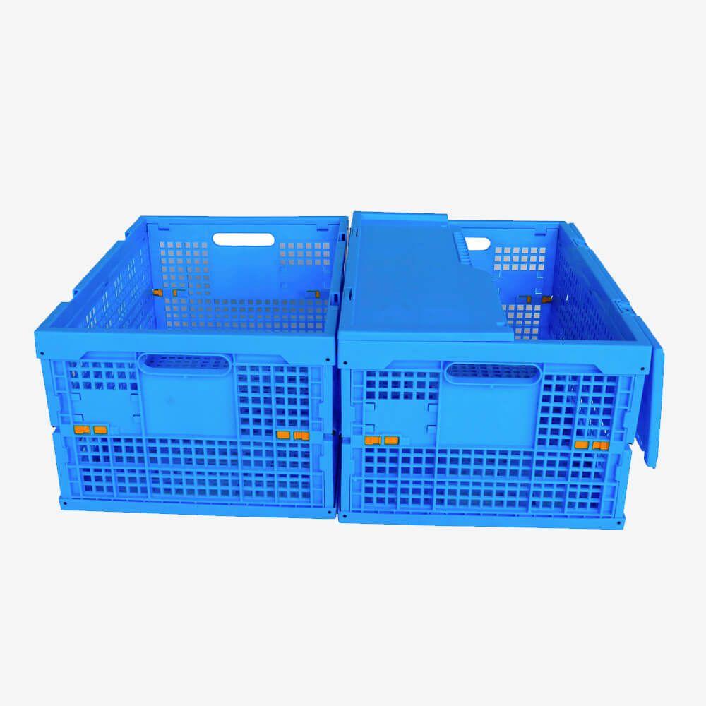 foldable plastic crates