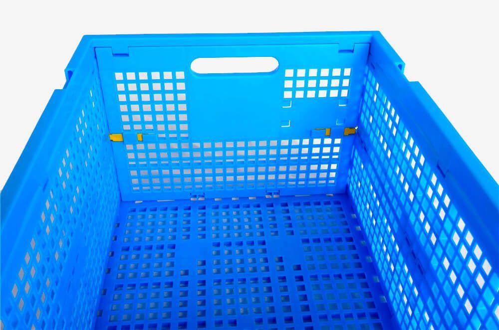 foldable plastic crates