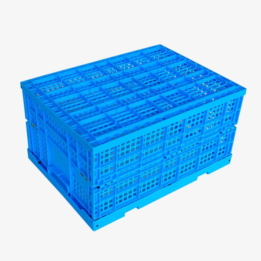 foldable plastic crates