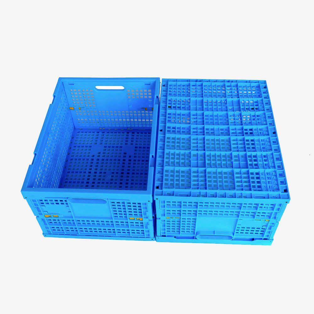 foldable plastic crates