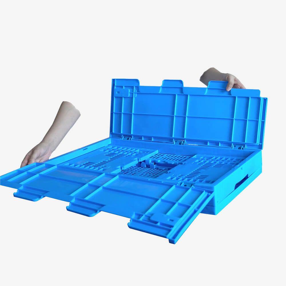 foldable plastic container