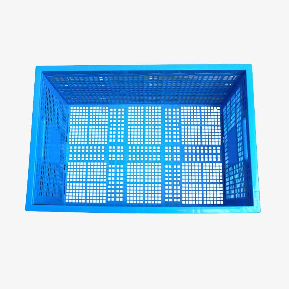 Durable foldable plastic storage box for wholesale