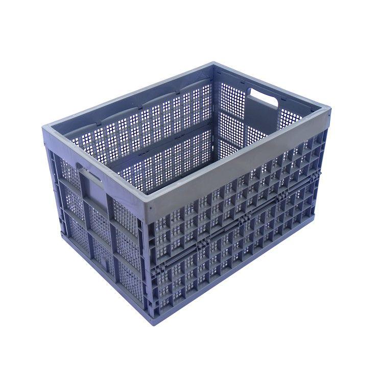 collapsible plastic storage crates