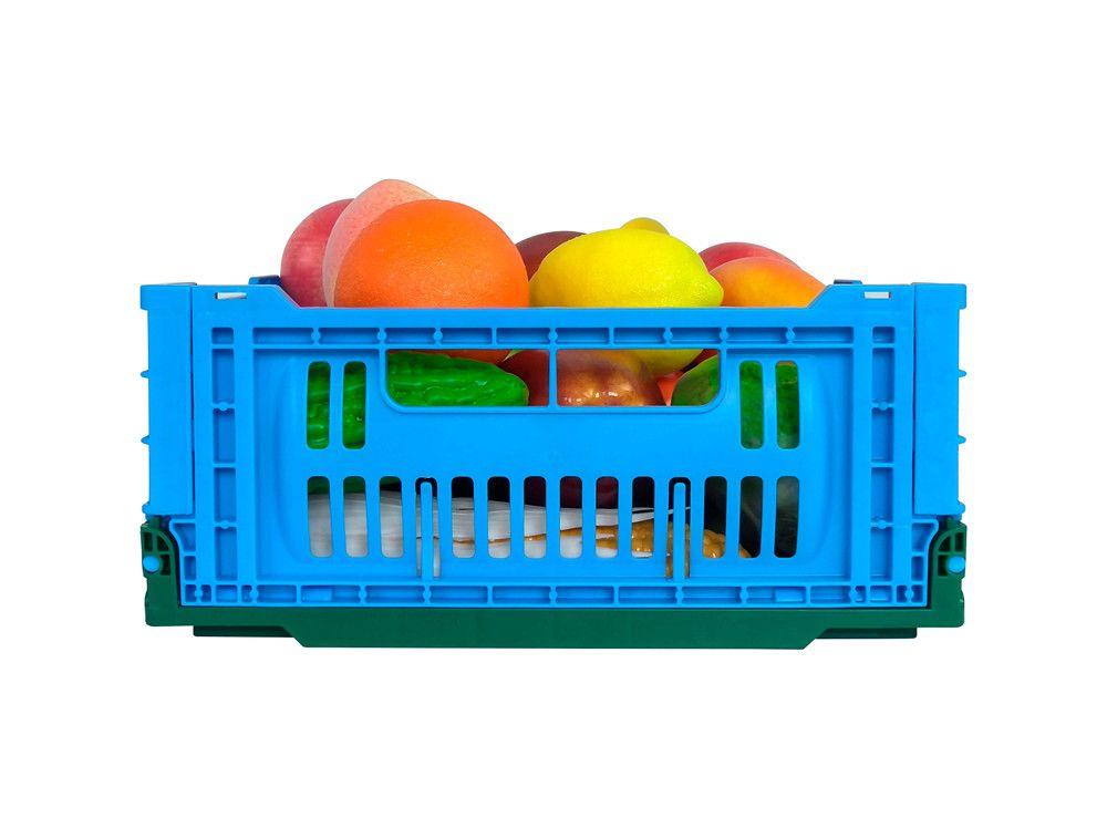 plastic crate foldable