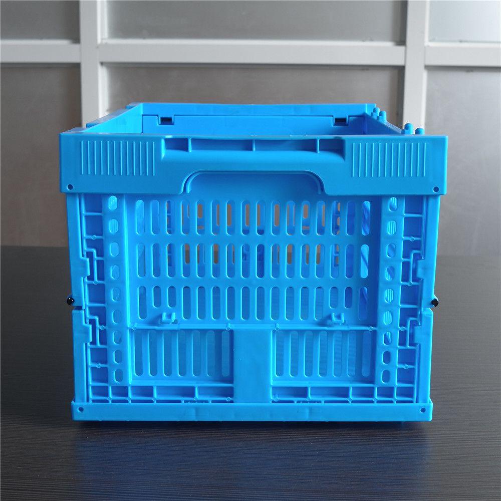 collapsible storage bins with lid