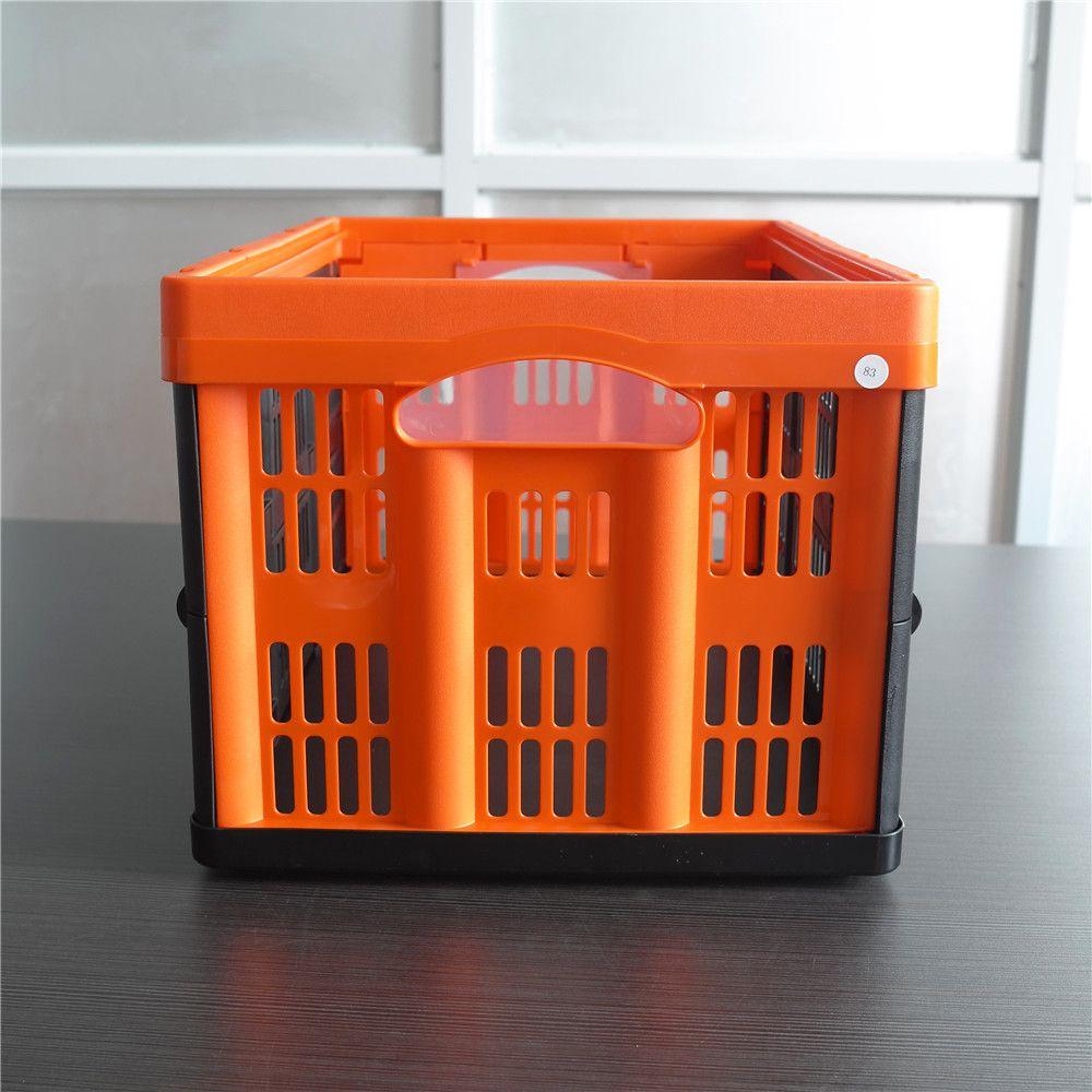 folding plastic basket