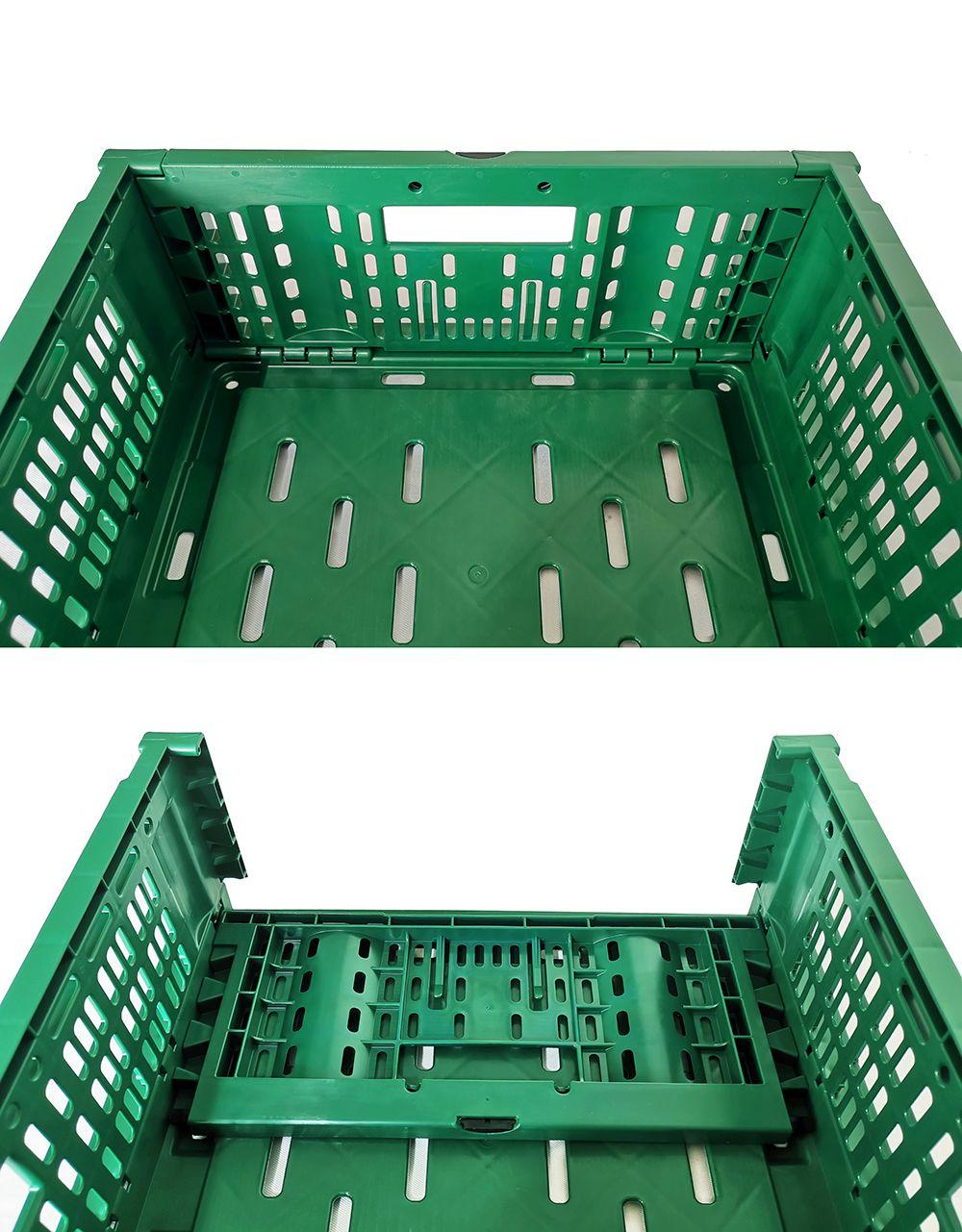 foldable vegetable crates